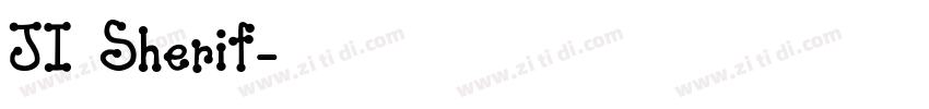 JI Sherif字体转换